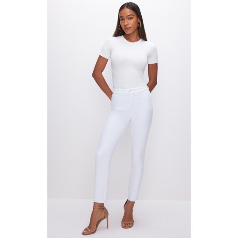 Good American Good Legs Straight Jeans